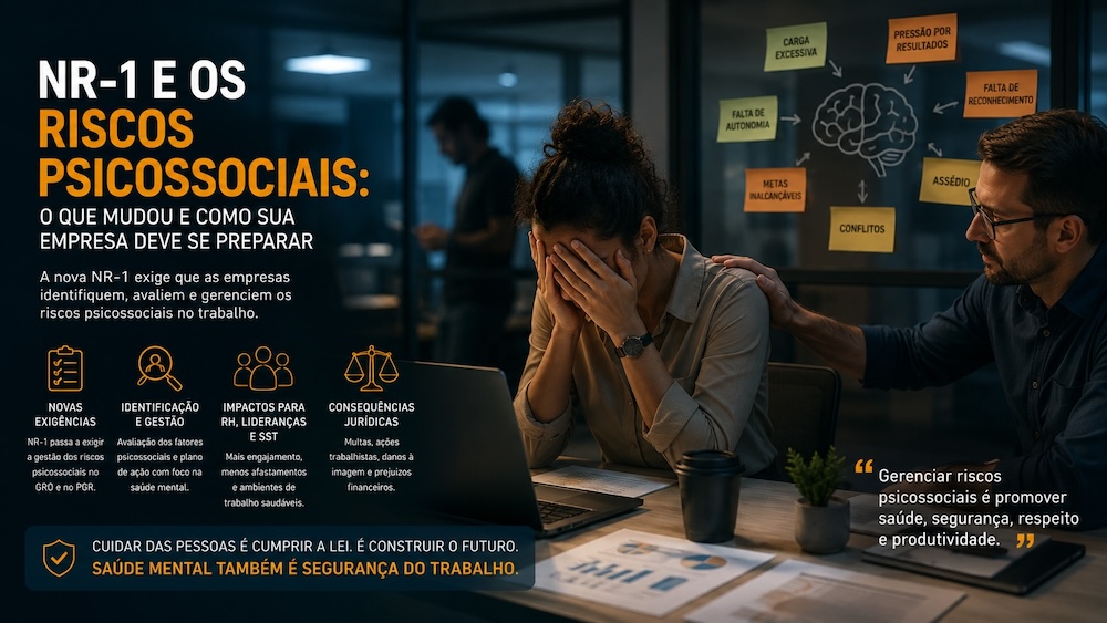 NR-1 e os Riscos Psicossociais: O que Mudou e Como Sua Empresa Deve se Preparar