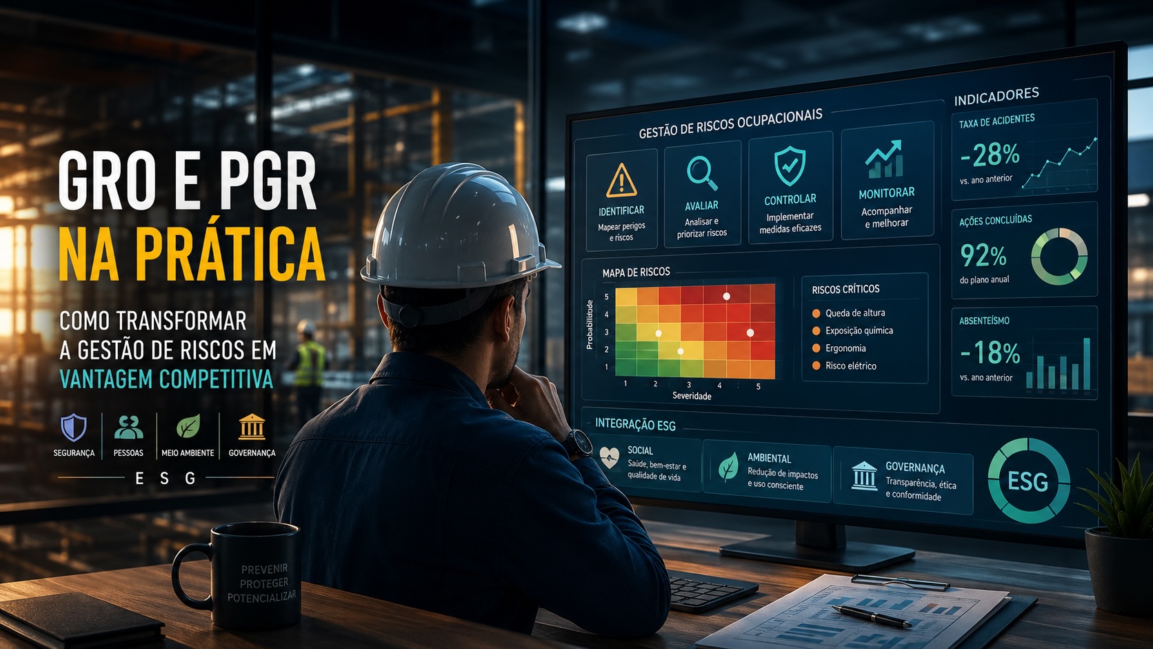GRO e PGR na Prática: Como Transformar a Gestão de Riscos em Vantagem Competitiva